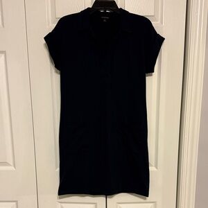Banana Republic Navy Collared Dress